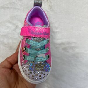 Alternative view of Skechers Twinkle Toes Twinkle Sparks (pink)