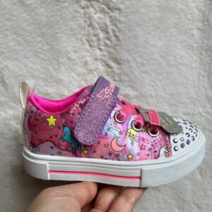 Skechers Twinkle Toes Twinkle Sparks (pink+purple)