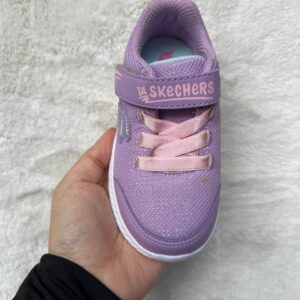Alternative view of Skechers Toddler Girls' Comfy Flex 2.0 (purple)