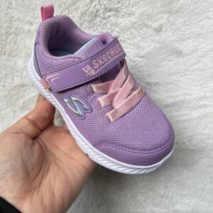 Skechers Toddler Girls' Comfy Flex 2.0 (purple)